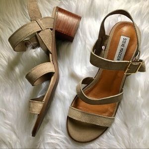 Steve Madden Raymee sand suede sandals